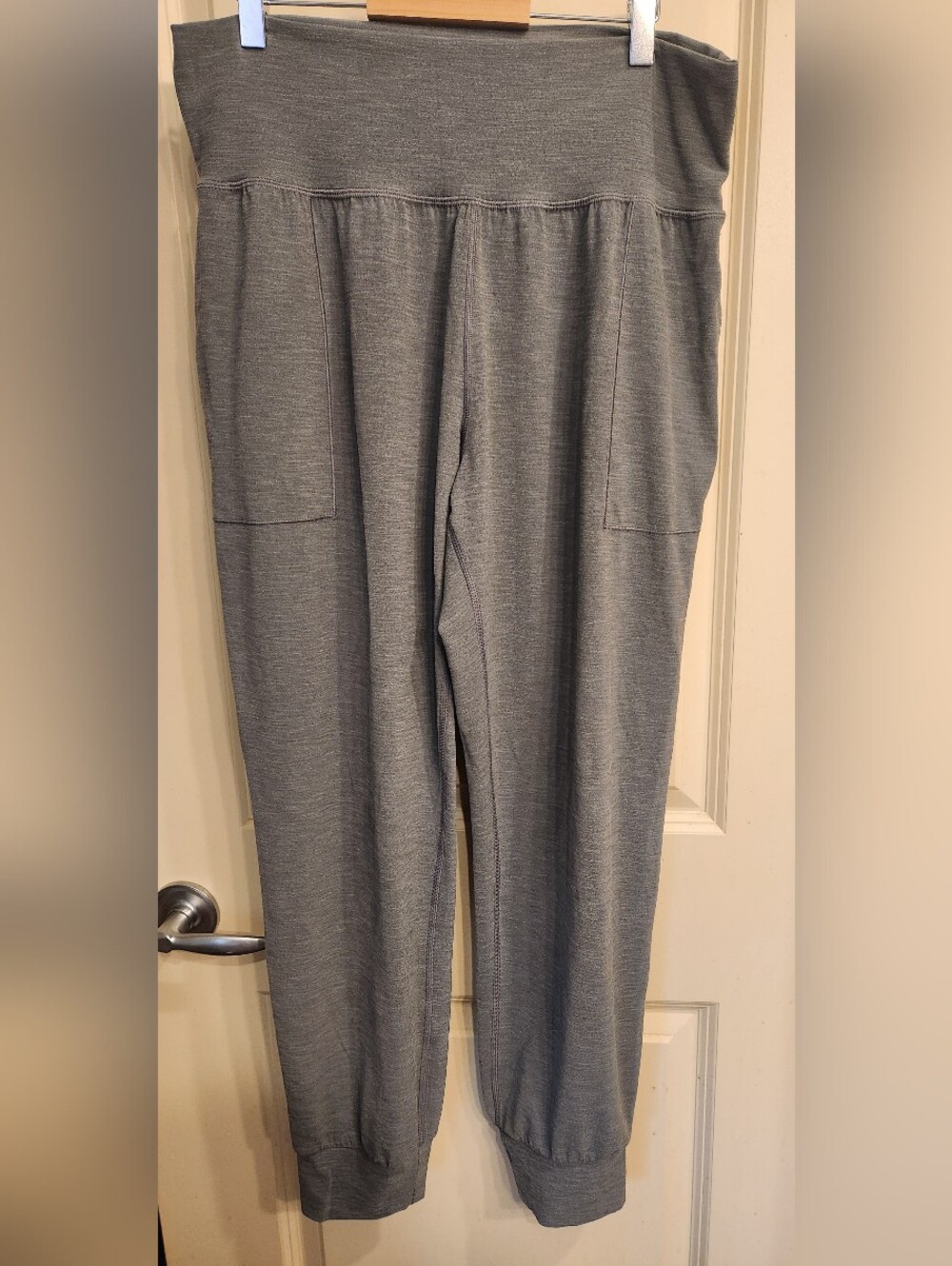 Athleta Gray Salutation Jogger